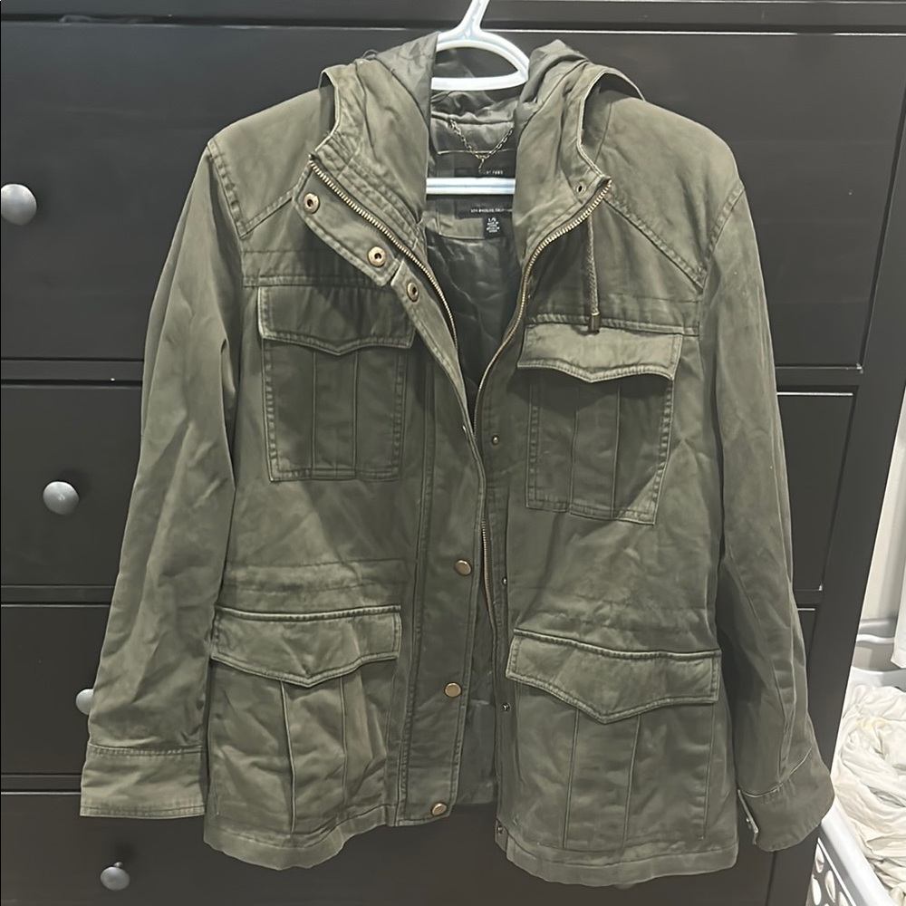 Lucky Brand Khaki Utility Jacket